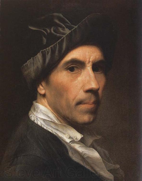 Christian Seybold Self-Portrait Spain oil painting art
